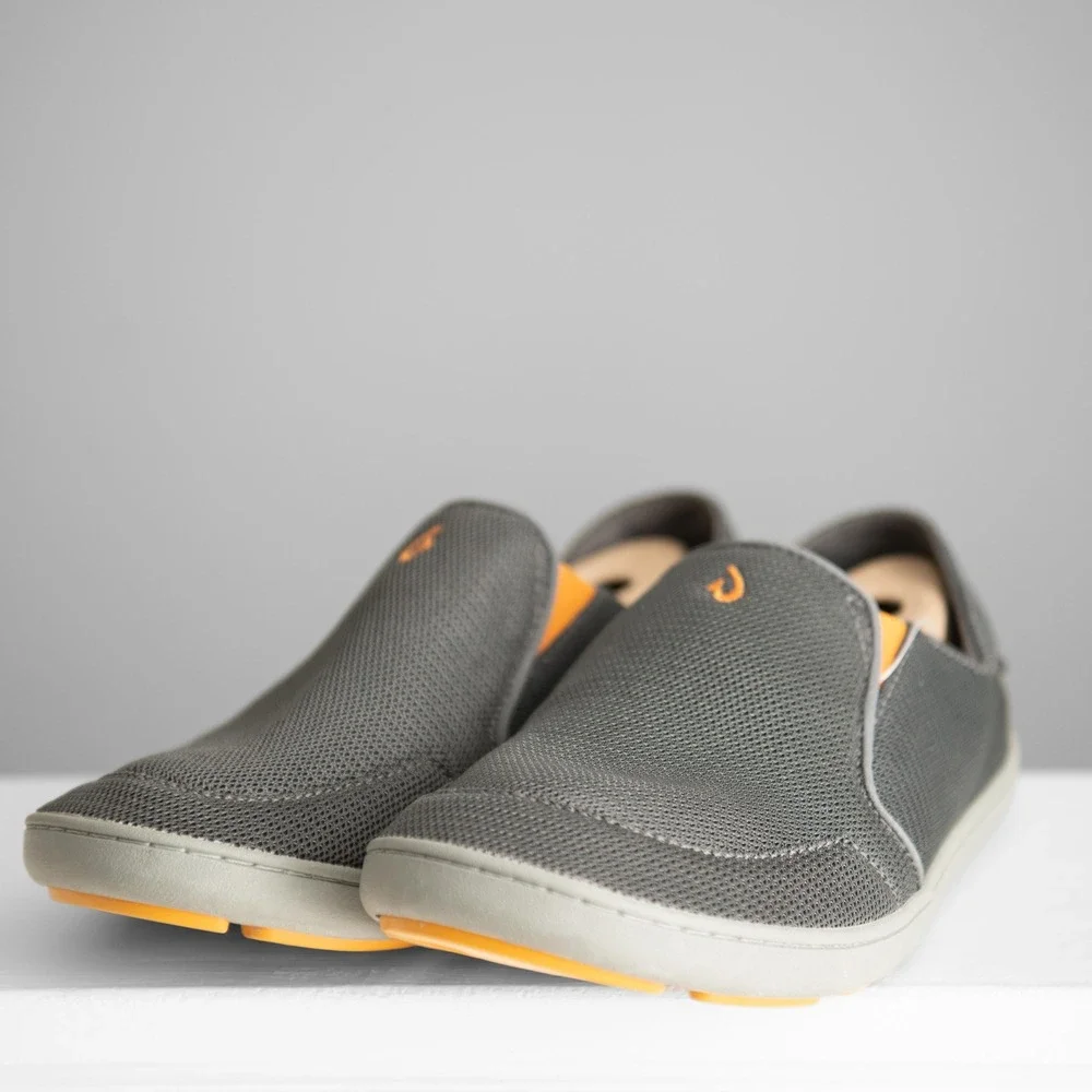 Olukai Nohea Mesh Slip On Shoes M8/W9.5 Coastal Athleisure Beachy Island Surfer